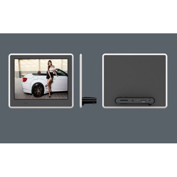 IPS-экран 8 дюймовый цифровой фотокадр с батареей и различными параметрами памяти