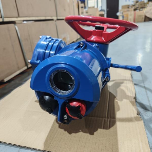 Industrial Intelligent Electric Gate Valve Peckwomy PWMON Series Multi-turn Electric Valve Actuator Automatic Control