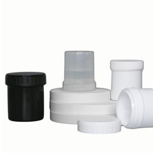 PE or PP Plastic Bottle for Food Packaging with Screw Cap