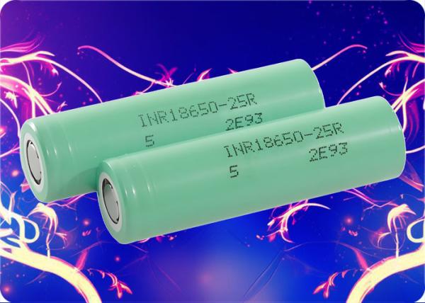 18650 Battery 2500mAh 20A High Discharge Li-Ion for Electric Tools