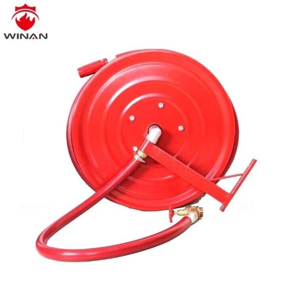 3/4 Swing Type PVC Fire Hose With Water Nozzle For Shopping Center