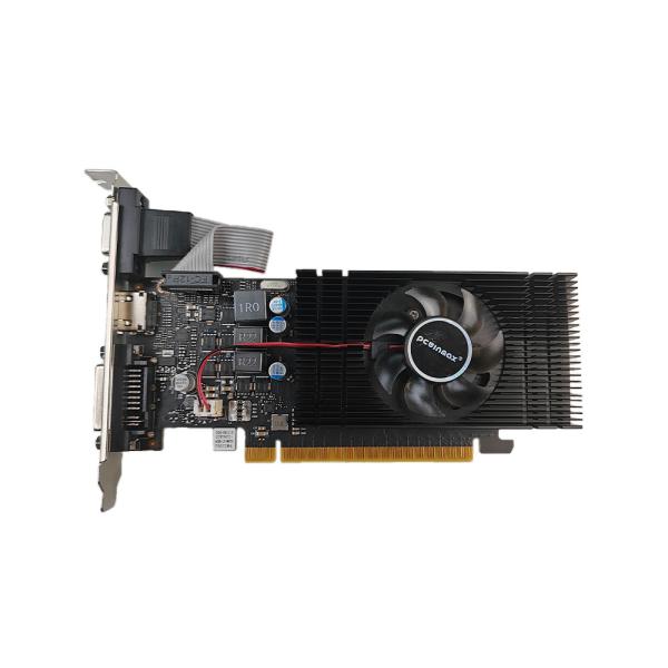 PCWINMAX Geforce GTX 750Ti 4GB GDDR5 低プロファイルシングルファンゲームデスクトップグラフィックカード VGA DVI HD出力