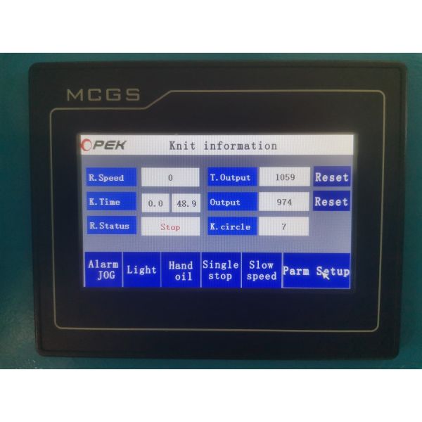 OPEK366A Rib Tubular Circular Knitting Machine