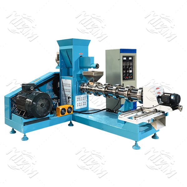 Continuous & Automatic Pet Food Extruder Machine 380V/50Hz with Various Shapes Moulds for Dry Dog Food Production