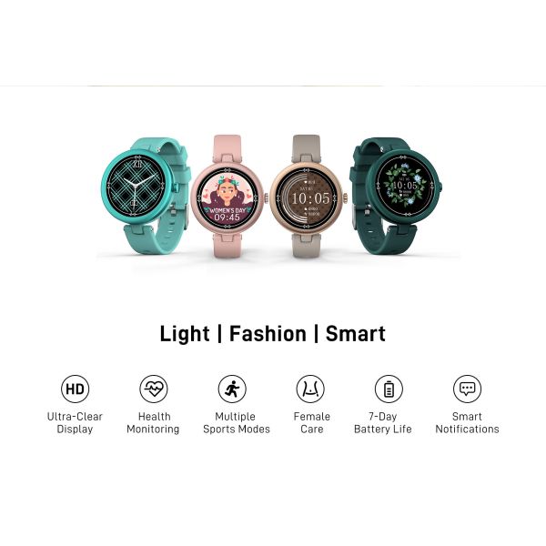 Точный шаг считая Smartwatch Bluetooth LE 5,0 экрана касания монитора здоровья