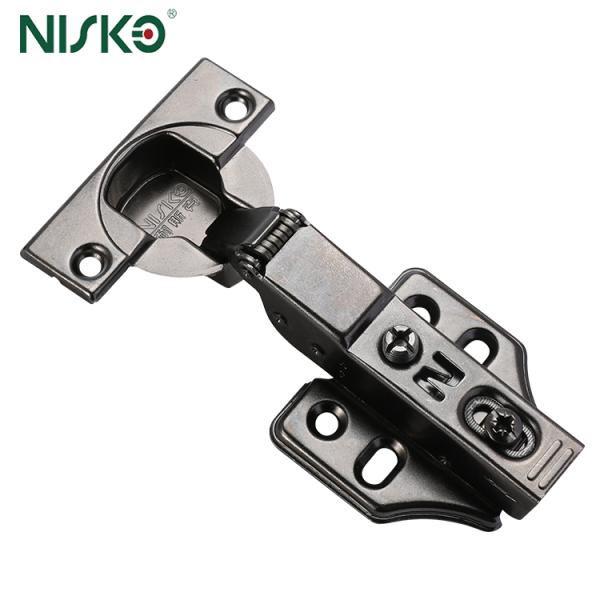 Bisagra de puerta ajustable con cierre suave 3D, bisagra de clip para gabinete, accesorios para muebles