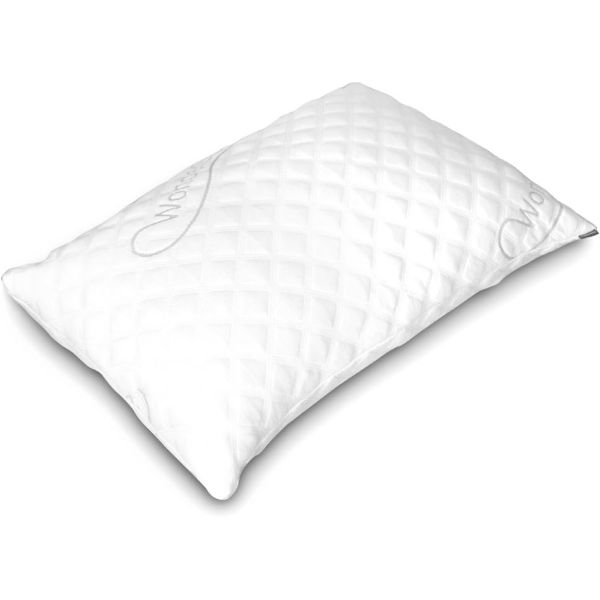 NECK Adjustable Loft Home Pillow Hotel Collection Grade Washable Removable Cooling Bamboo Derived Rayon Cover