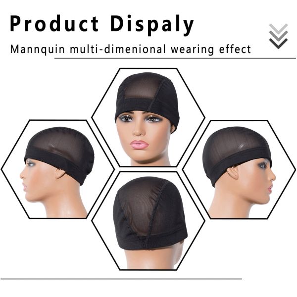 14.4cm Depth Spandex Wig Cap
