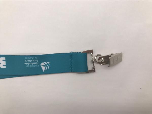 Fashion Design Polyester Dye Sublimation Lanyards Heat Transfer For Trade Show