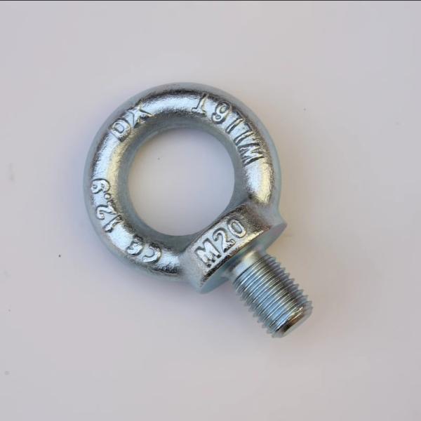 M30 Carbon Steel Eye Bolt Grade 10.9 12.9 Carbon steel Hot Dip Galvanized Dacromet