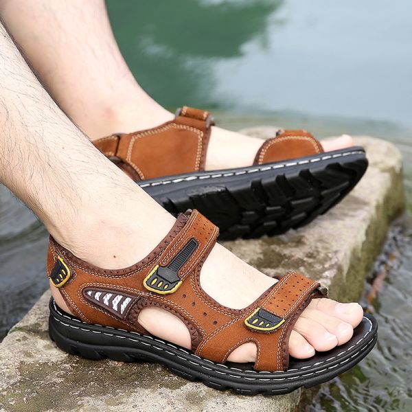 Outside Summer Hiking Sandals SW191154 Non Slip Sole Easy Cleaning