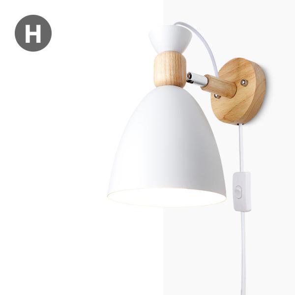 Modern Art Decor Creative Design Mick Mouse Lampshades Bedroom Bed sides plug in wall light (WH-OR-06)