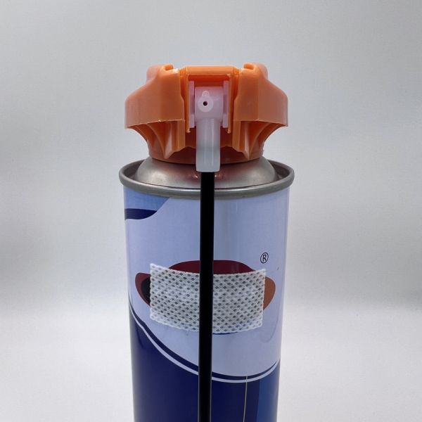 Rubber Holder POM Aerosol Spray Nozzle With Extension Tube Commodity