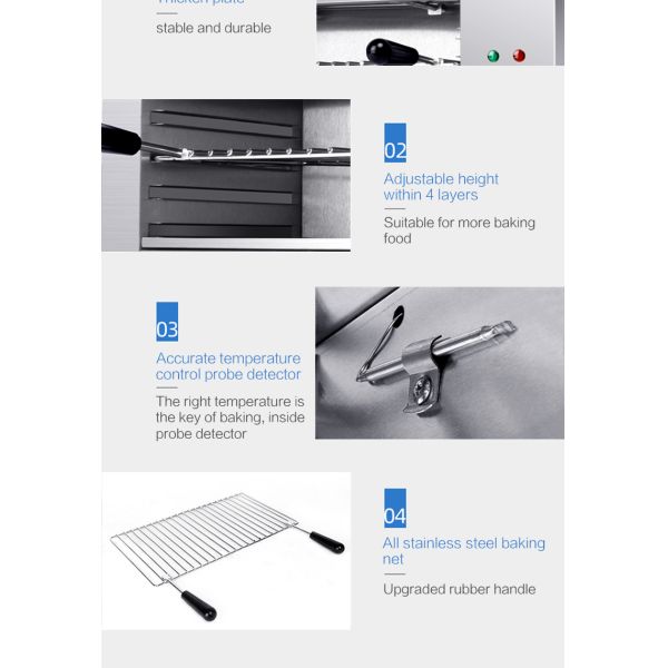 Электрическая кухонная аппаратура Контер-топ Саламандра Печь с температурным селектором 50-300C