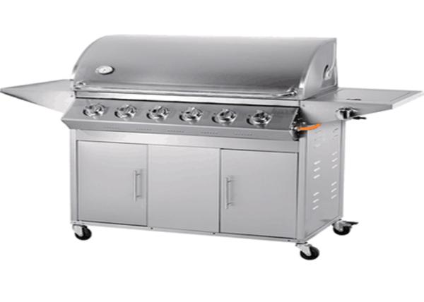 Factory price 430 stainless steel cooking grates Gas BBQ Grill with heat monitoring