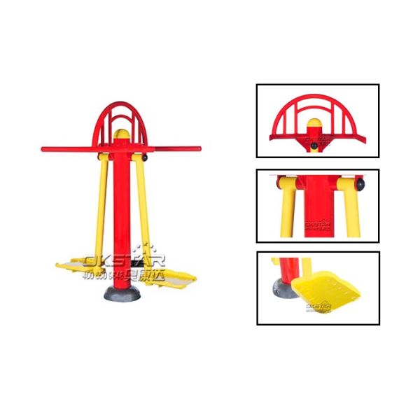 surfboard galvanized outdoor fitness trainer column 140mm with 3mm thickness