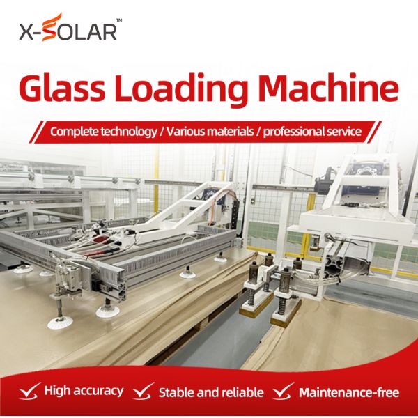 Precise Automatic Glass Loading Machine 220V / 50Hz Power Supply 8.5KW