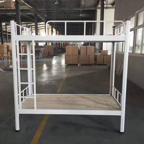 School Furniture Metal 0.18CBM Double Steel Bunk Bed For Adults