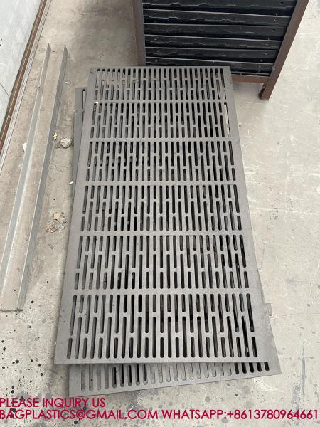 Sustainable Tuff Rigid American Cast Iron Pig Flooring For Pig Farrowing Crate & Fattening