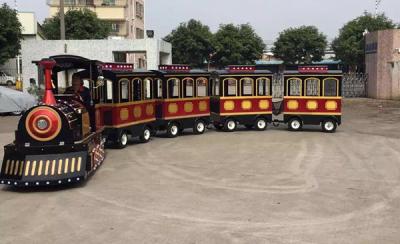 19 People Kiddie Train Rides , Children Train Rides 4 KW Power Custom Color