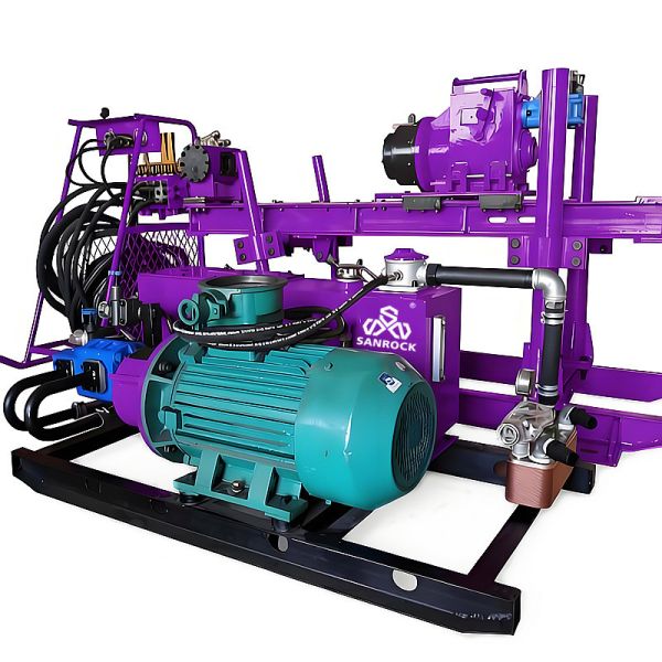 Hydraulic Core Drilling Rig Operational Agility Tunnel Drilling Machine Geotechnical Sampling Drilling Rig