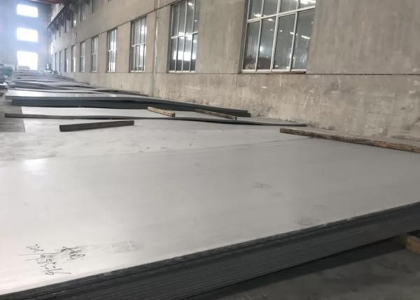 placa 304L laminada a alta temperatura de aço inoxidável com 3,0 milímetros - 100,0 milímetros de espessura