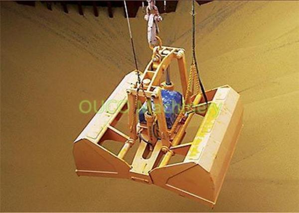 Vessel Clamshell Crane Bucket Steel Structure High Load Bearing Capacity