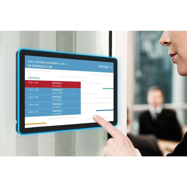 RK3288 Quad-Core Android 8.1 All-in-One Touch Screen PC with 10-Point Capacitive Touch and LED Light Bar