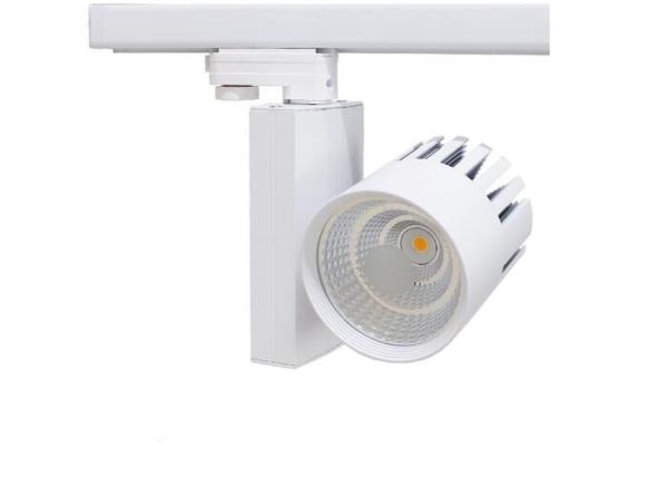 38 Degree Commercial Track Lighting Fixtures 10w 1100lm High Luminous Efficiency