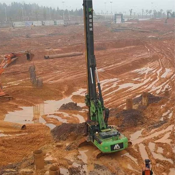 транспорта нагрузки машины кучи скважины 52m 1500mm буровая установка одиночного полностью гидравлическая