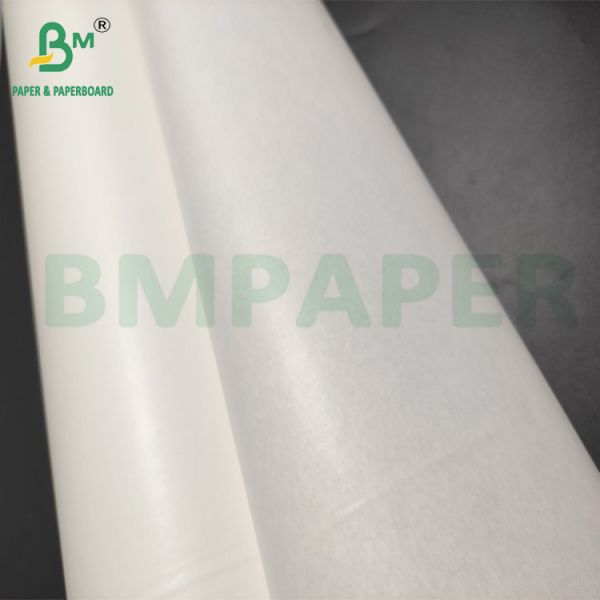 30 - 60gsm Machine Glazed MG Kraft Paper White Brown For Food Bags