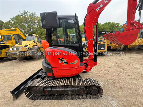 Original Japan 3.5 Ton Used Kubota U35 Roadwork Excavator with 0.35m3 Bucket Capacity