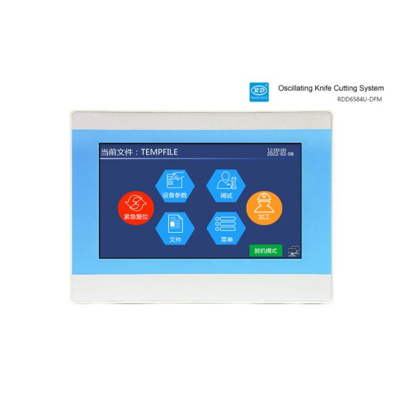 Double Beam Oscillating Knife Cutting Controller Ruida RDD6584U-DFM