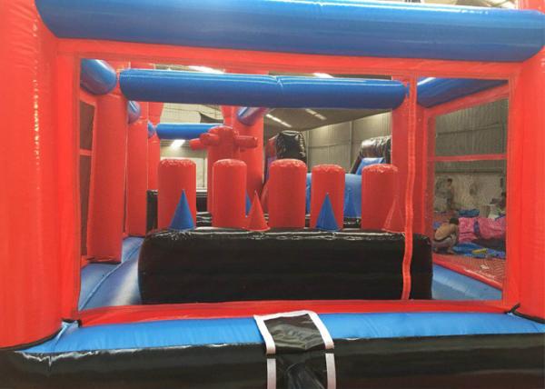 Interesting Giant Inflatable Outdoor Games / Jumping Bounce House 3 Years Warrenty