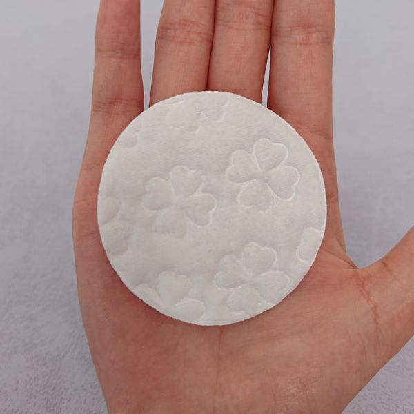 Customizable Disposable Organic Cotton Face Cleaning Pads Soft Design Logo for Facial Use Premium Custom Cosmetic Cotton Pads