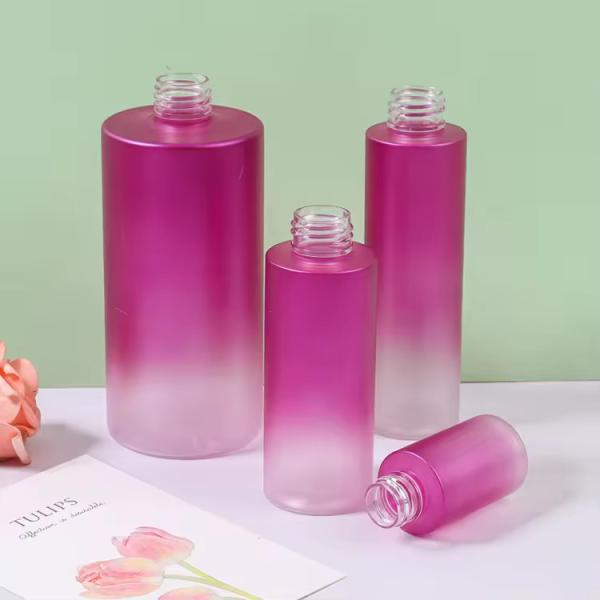 Bouteille cosmétique PET de 5 ml à 500 ml Bouteilles de soins de la peau creuses sur mesure Poids lourd