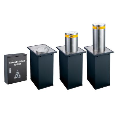 Dia 219mm In Ground Bollard 1500 Cycles / Day 3s Raise Hydraulic Security Bollards