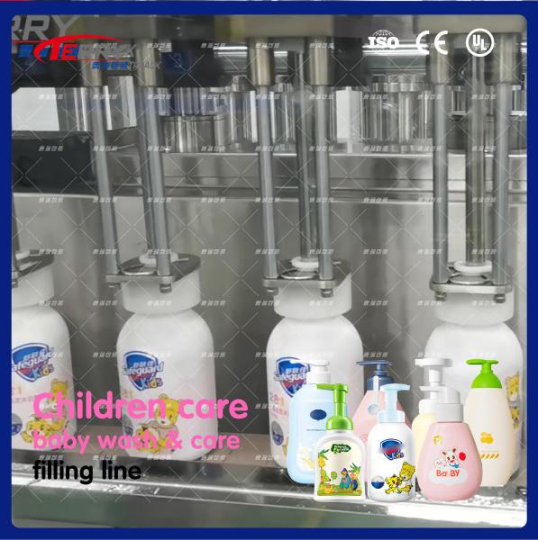 8 Heads Dishwashing Liquid Filling Machine with Multiple Specifications