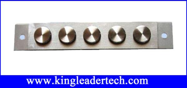 24 Metal Keys Industrial Numeric Keypad Vandal Proof For Kiosk Gas Stations