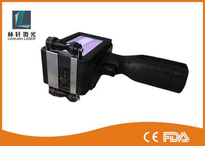 High Revolution Auto Parts Portable Inkjet Printer , Mini Inkjet Coding Machine