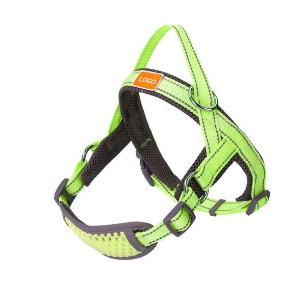 Small Medium Dogs Adjustable Breathable Dog Harness With Handle