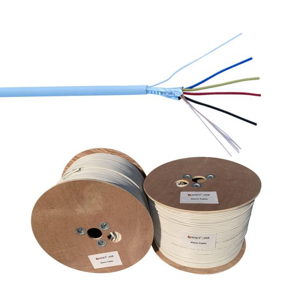 4x0.22mm2 Shielded Stranded BC PVC Insulation CPR Eca Alarm Cable for Copper Conductor