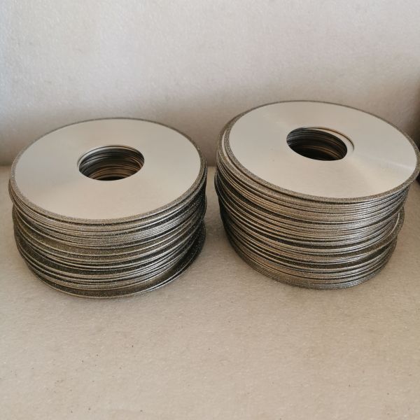 Diameter 127mm Thickness 1.55mm Grit D151 Electrocted Diamond Saw Blade