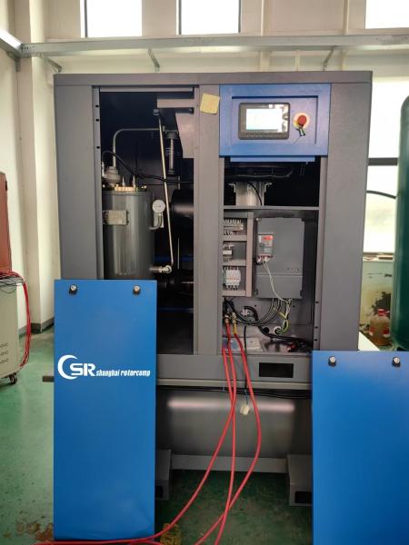 Powerful Rotorcomp LGSD-22 Series Rotary Screw Air Compressor Direct On Line / Star Delta 220V-480V Oil Injected