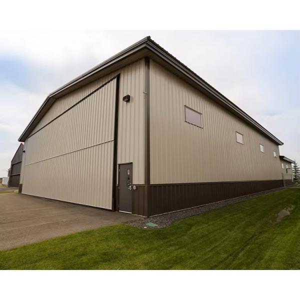 Bâtiment de garage métallique abordable pour un entrepôt préfabriqué moderne
