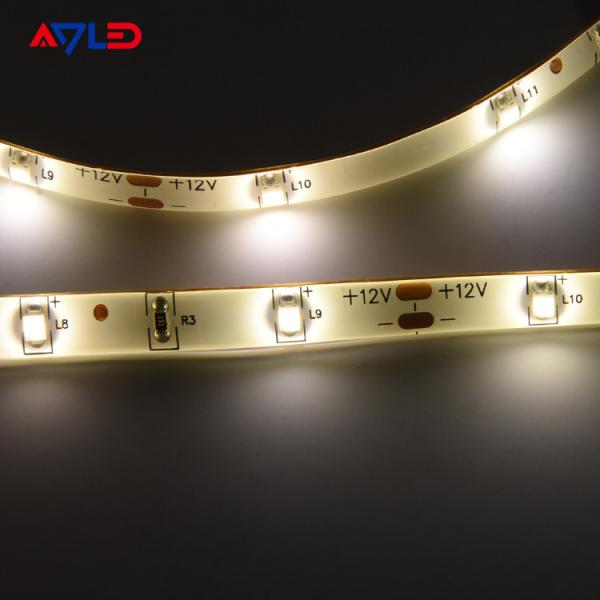 fita do diodo emissor de luz de 12V 24V que leve sob a tira Dimmable externo exterior do diodo emissor de luz do armário 3528