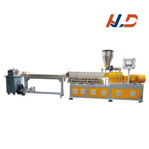CE Extruder Water Cooled Strand Pelletizing System For Modified PP PE Masterbatch Filling