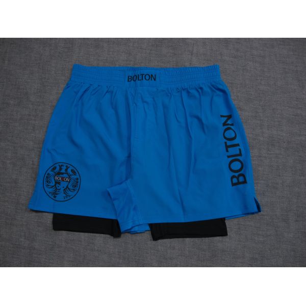 Lightweight Dual Layer Grappling Shorts Unisex Muay Thai BJJ Workout Sports Wear