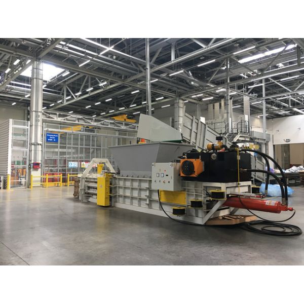 60t Hydraulic Recycling Waste Paper Cardboard Press Baler Machine