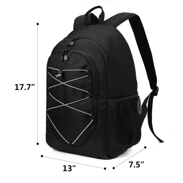 Day Trips Water / Wine Cooler Backpack , Camping Cooler Backpack Black 28 Cans